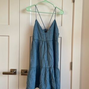 Lovestitch Blue Spaghetti Strap Dress